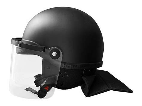 military riot control helmet.